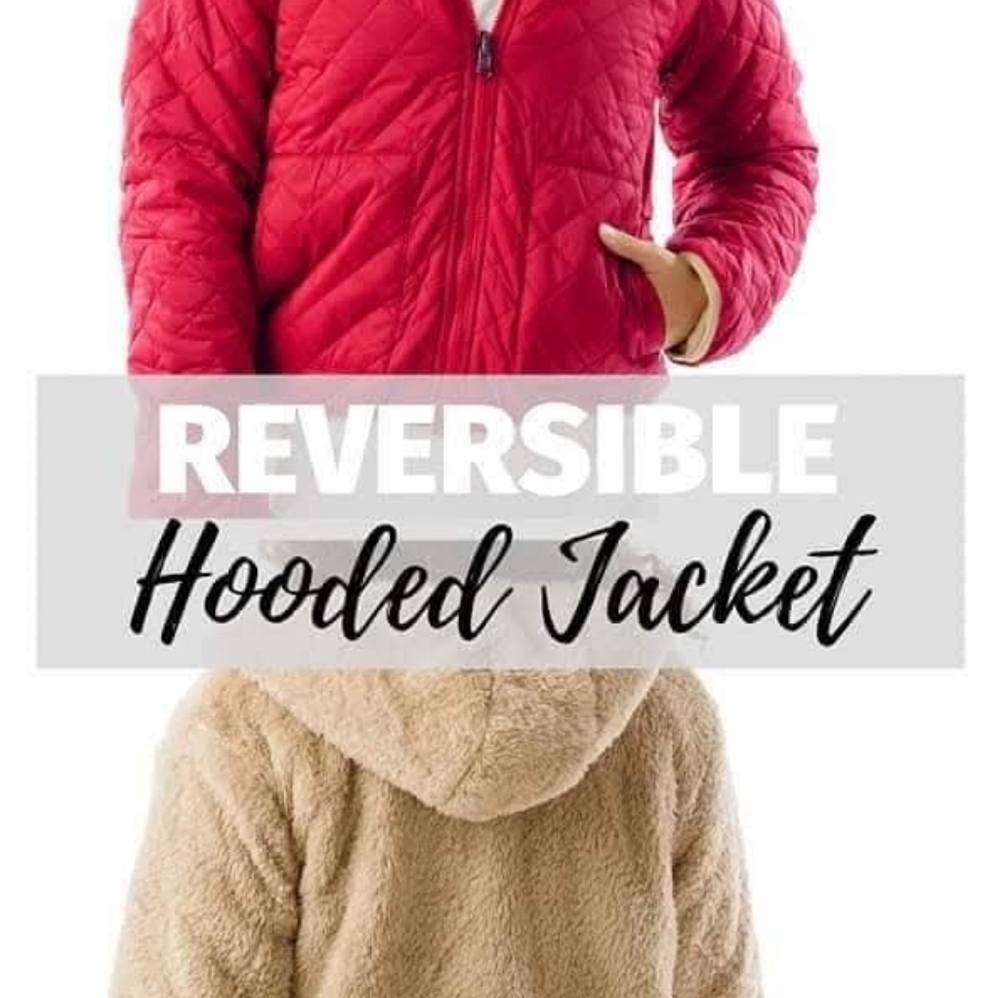 Red Reversible Hooded Jacket